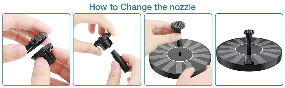 Ultimate Solar Spritz Fountain