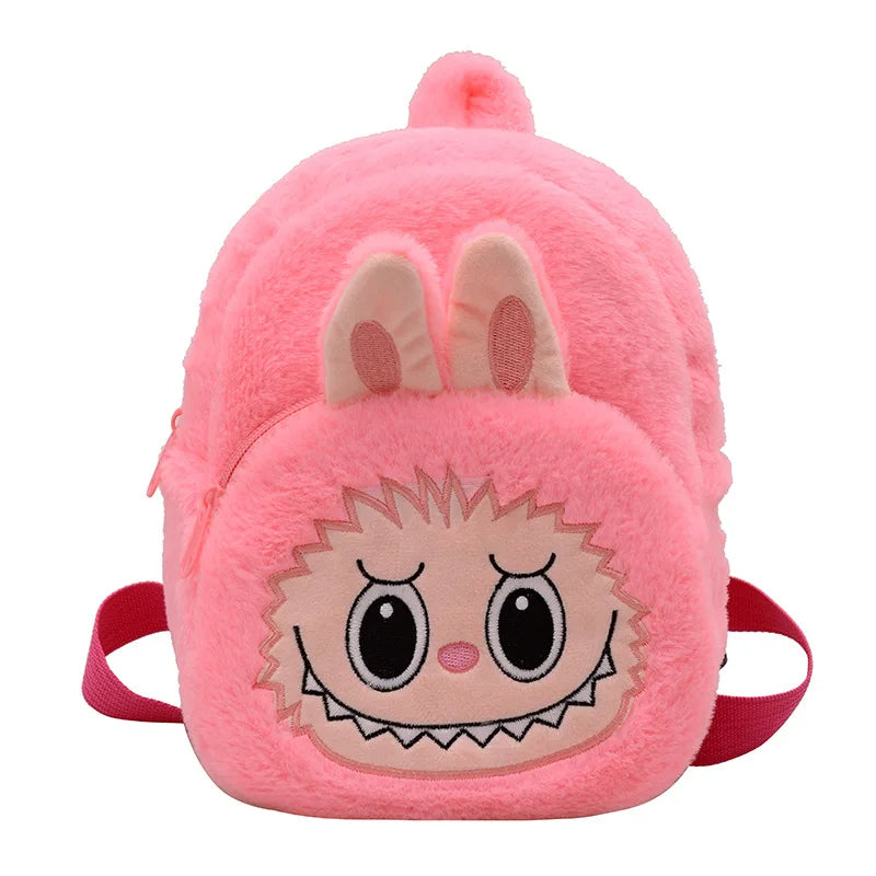Adorable Plush Cartoon Backpack