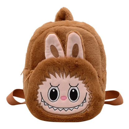 Adorable Plush Cartoon Backpack