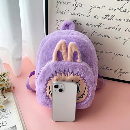 Adorable Plush Cartoon Backpack