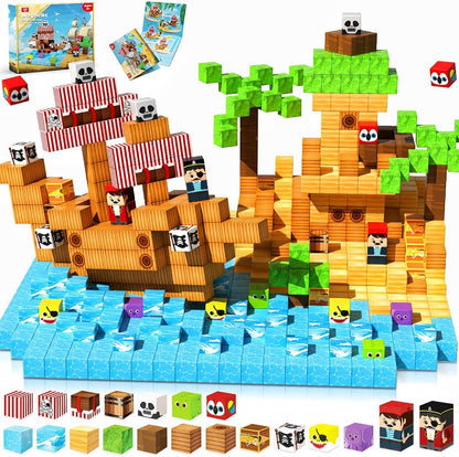 Magnetic Adventure Blocks Set