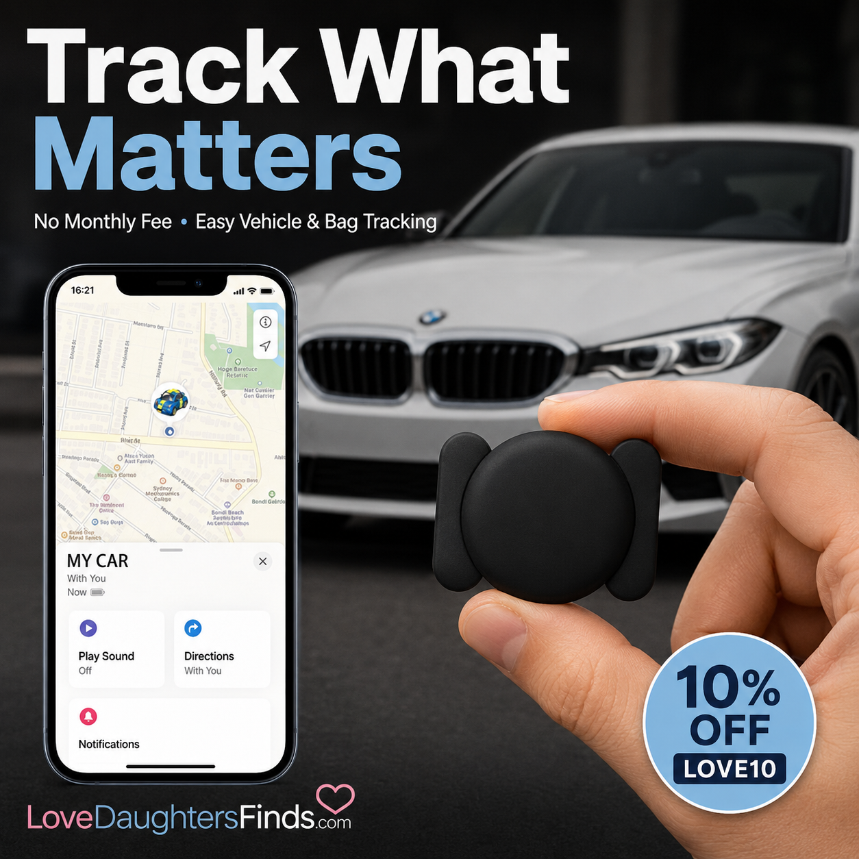 StealthFind™ Smart Anti-Theft Locator