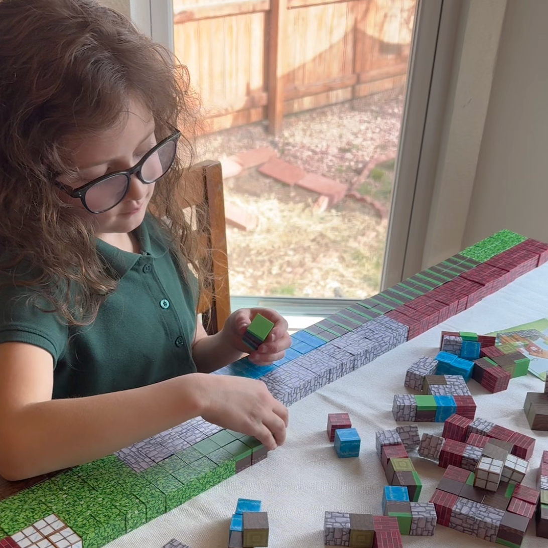 300pc Magic Magnet Building Blocks Set with Storage Box