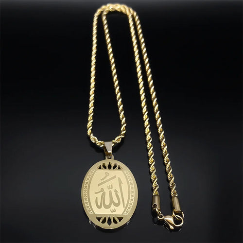 Islamic Stainless Steel Necklace