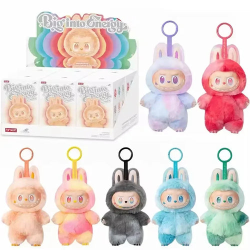 Cute Labubu BIG Into Energy Monster Keychain