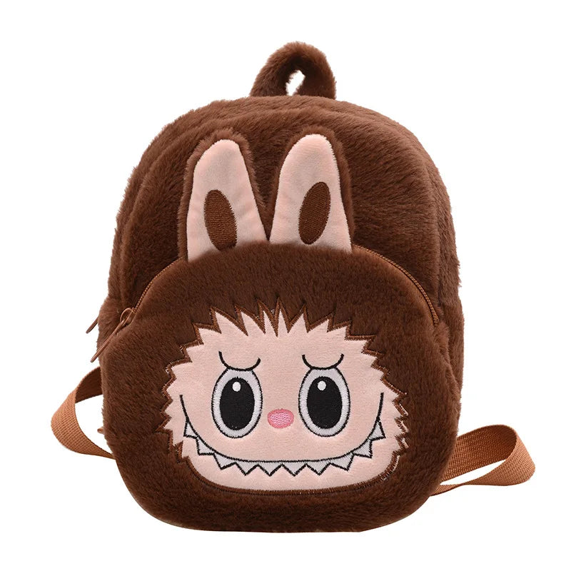 Adorable Plush Cartoon Backpack
