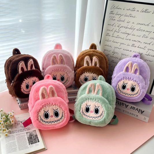 Adorable Plush Cartoon Backpack