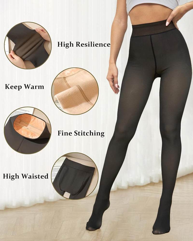 SPOONME Fleece Leggings Lined Tights