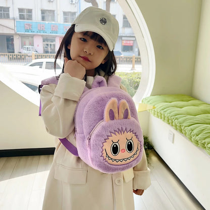 Adorable Plush Cartoon Backpack