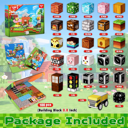 Magnetic Adventure Blocks Set