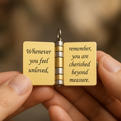 My Little Star Engraved Necklace