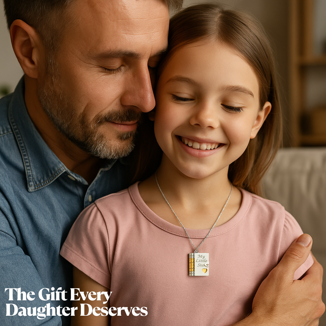 My Little Star Engraved Necklace