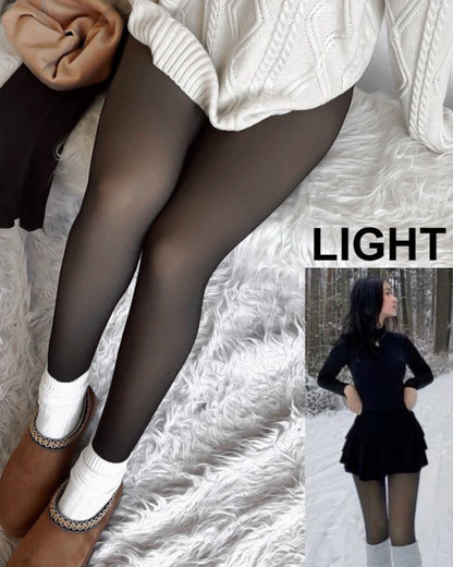 SPOONME Fleece Leggings Lined Tights