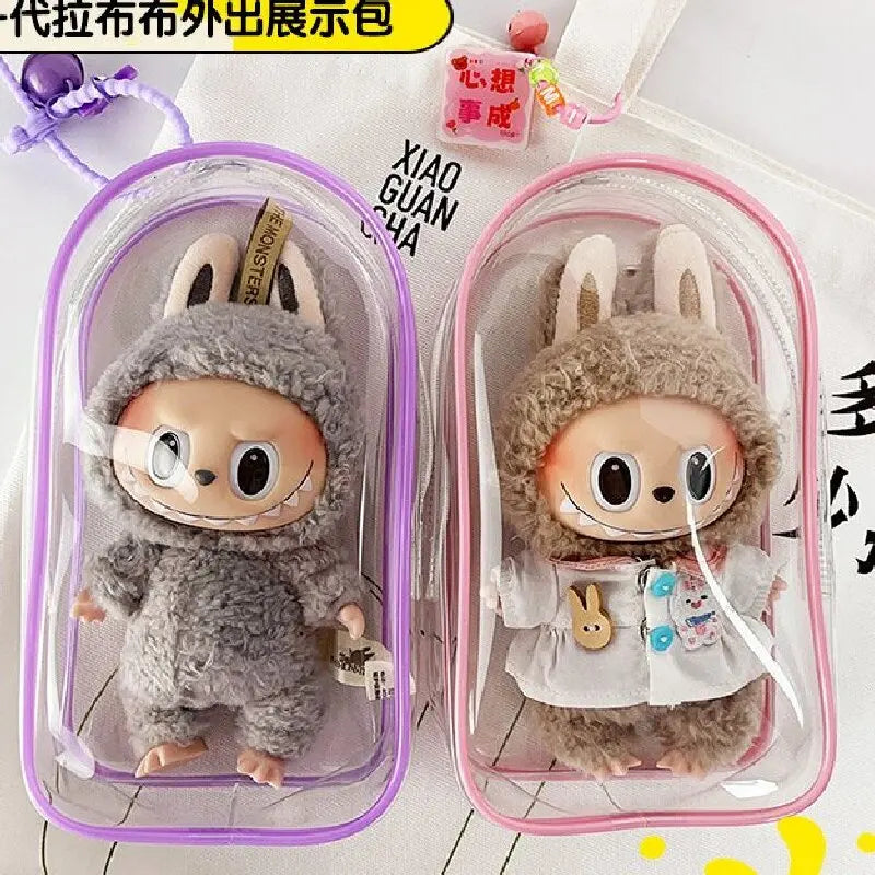Labubu Doll Display Backpack