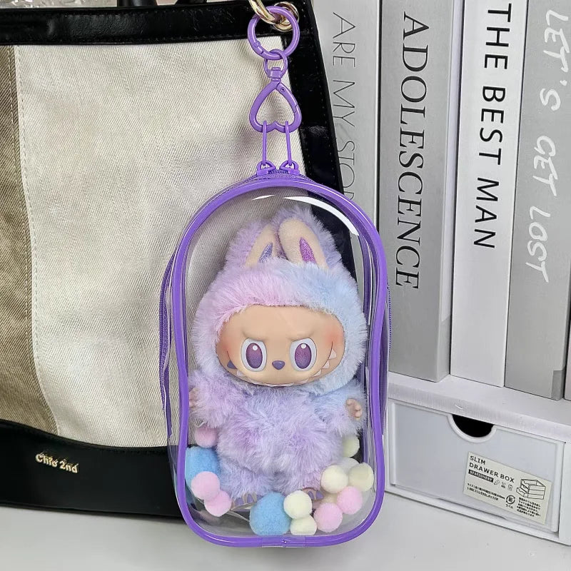 Labubu Doll Display Backpack