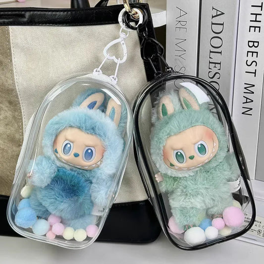 Labubu Doll Display Backpack