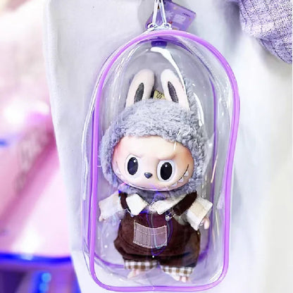 Labubu Doll Display Backpack